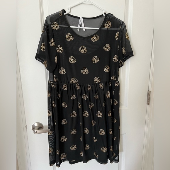 Black Friday Totally Buggin’ Babydoll Dress - Picture 3 of 5